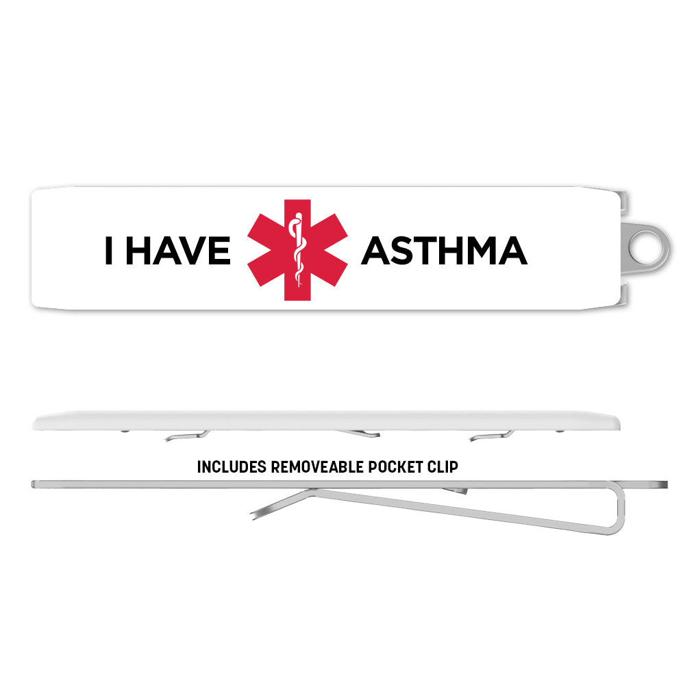 Medical Alert Clip - Asthma