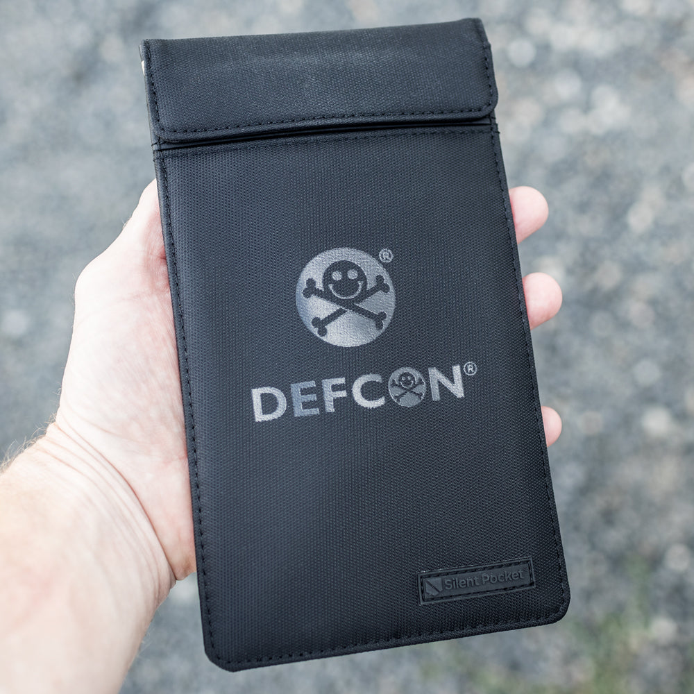 Faraday Sleeve for Phones (DEF CON Version) by Silent Pocket