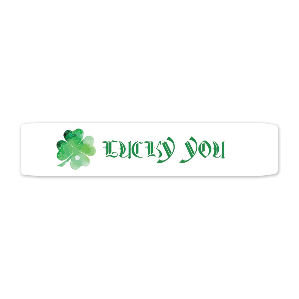 Keyport Faceplate with a lucky you design