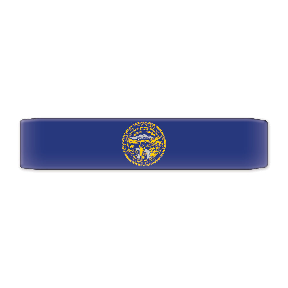 Keyport Faceplate with Nebraska state flag design