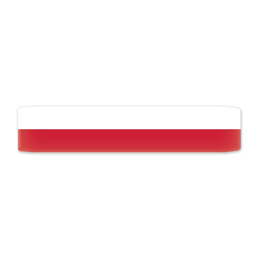 Keyport Faceplate with a simple Poland flag design