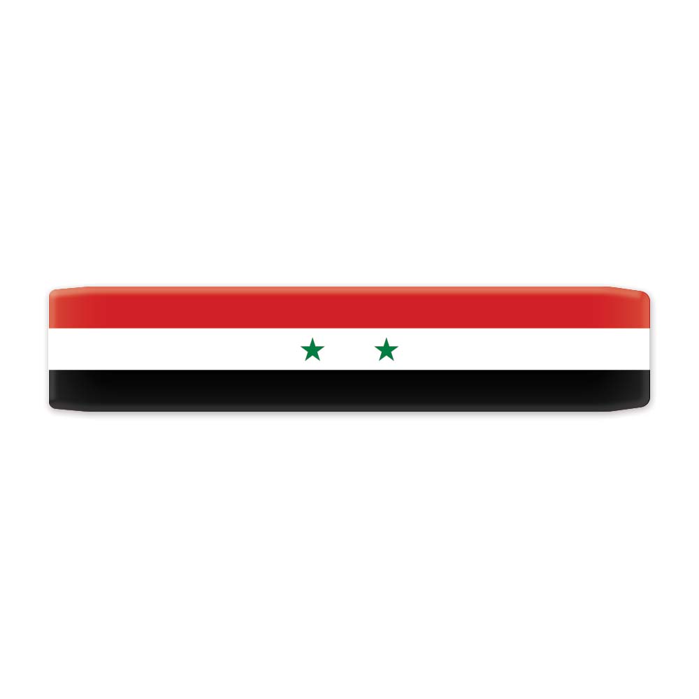 Keyport Faceplate with a Syria flag design