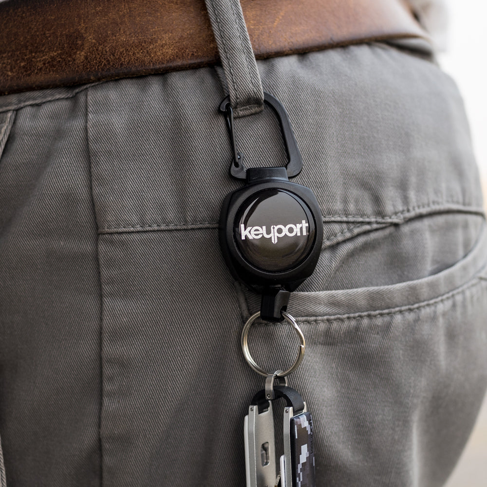 Sidekick Retractable Mini-Reel - Keyport Logo