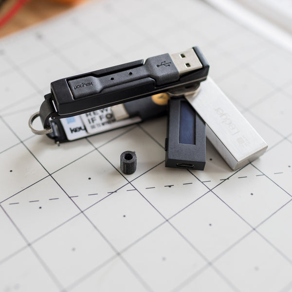 Ledger Nano S Hardware Wallet Adapter for the Keyport Pivot