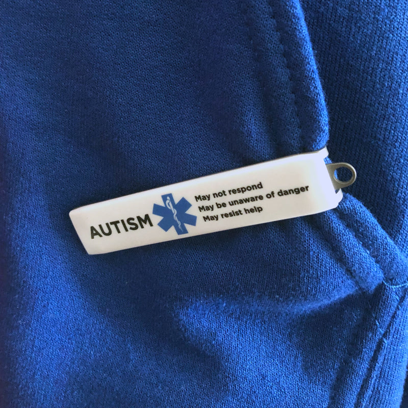 Medical Alert Clip - Autism