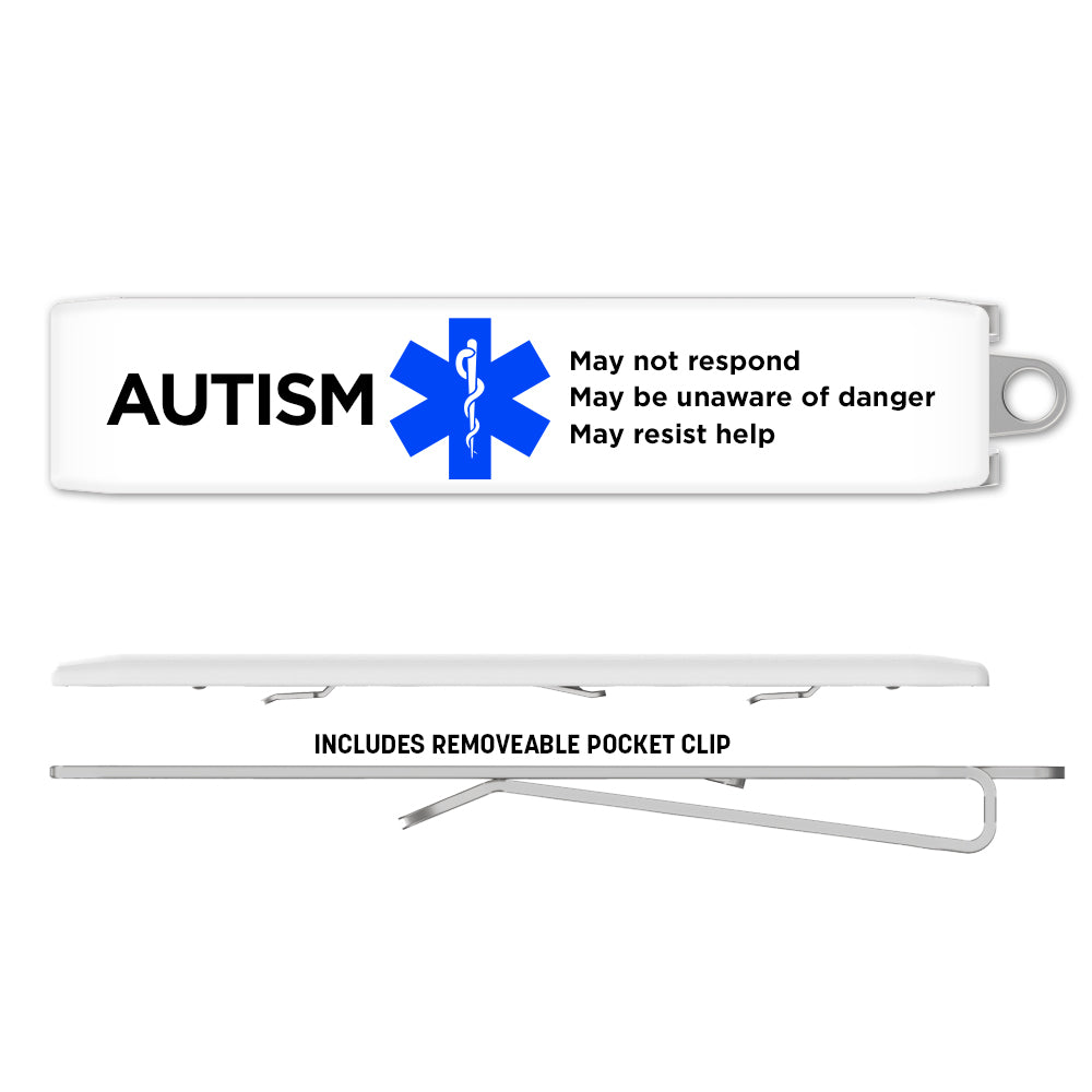 Medical Alert Clip - Autism