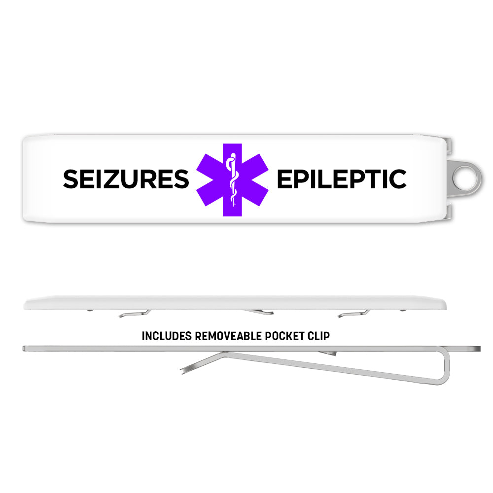 Medical Alert Clip - Epilepsy