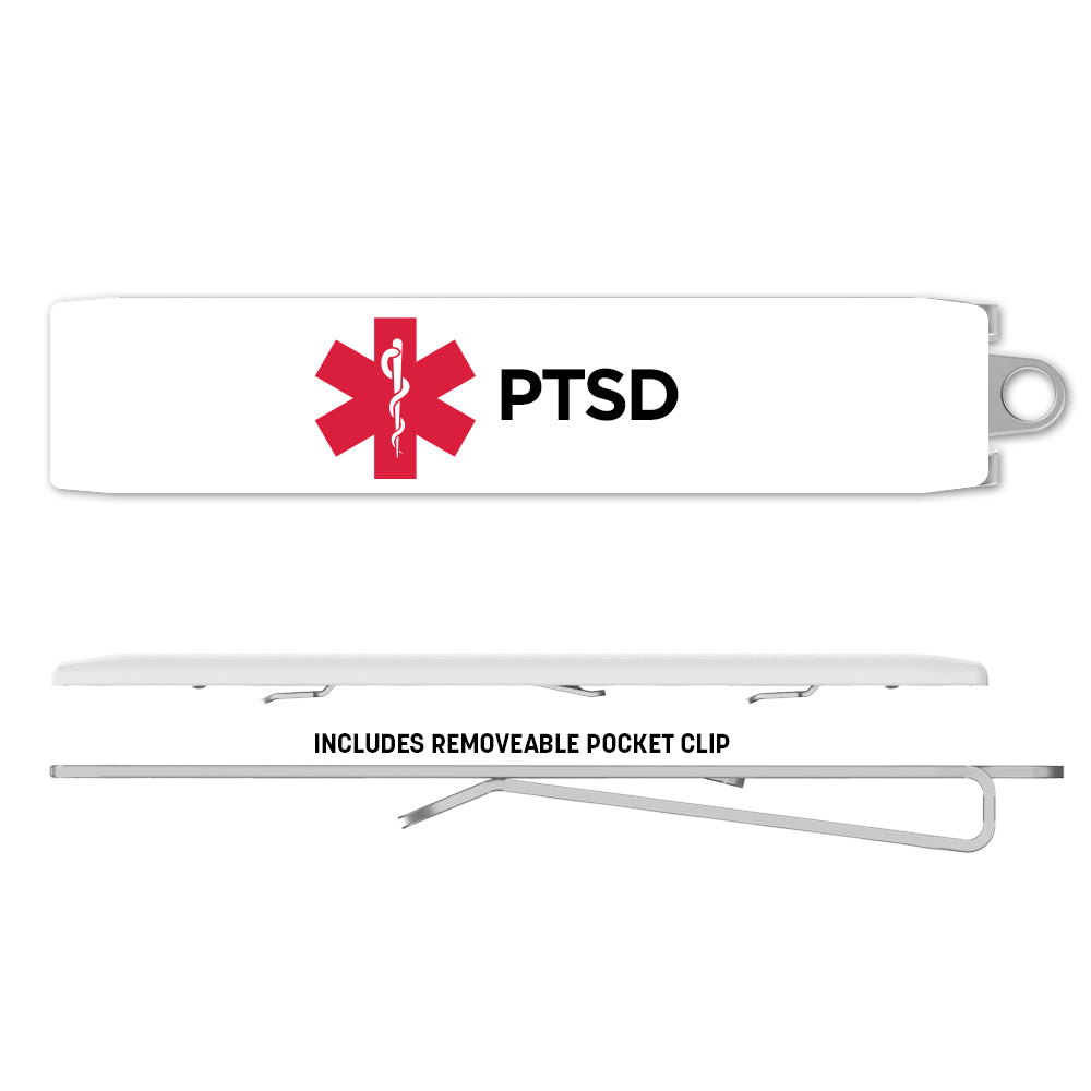 Medical Alert Clip - PTSD